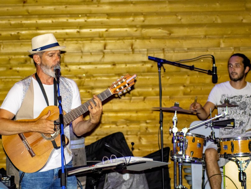 Concert en soirée au camping Landes Azur