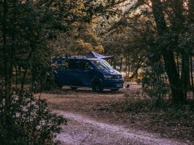 emplacement van camping landes