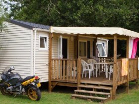 mobile home camping landes