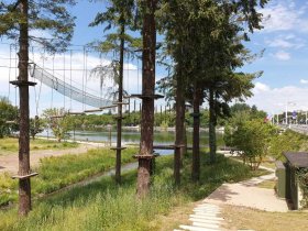 accrobranche region landes