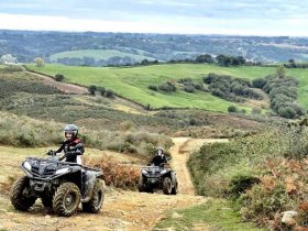 decouverte quad landes