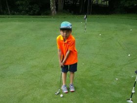 golf enfant landes