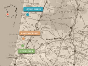 carte des campings